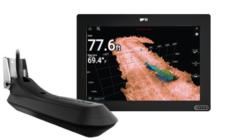 AXIOM+ 7 RV, Мультидисплей 7" з ехолотом RealVision 3D, 600Вт з датчиком RV-100